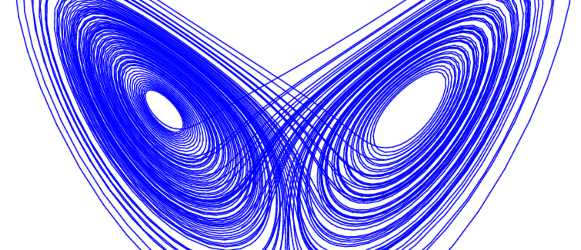 A-picture-of-the-famous-Lorenz-attractor-Here-the-trajectory-was-initialised-at-1-1